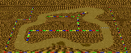 Île Choco, circuit de Super Mario Kart