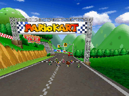 Corniche Champignon, circuit de Mario Kart DS