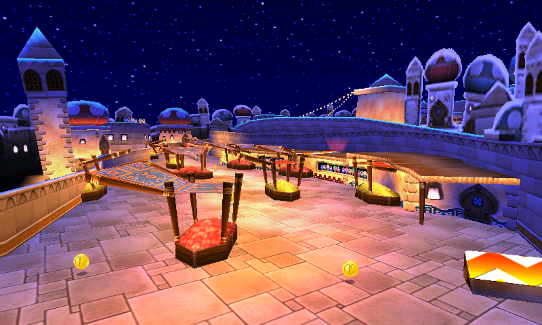 Souk Maskass, circuit de Mario Kart 7