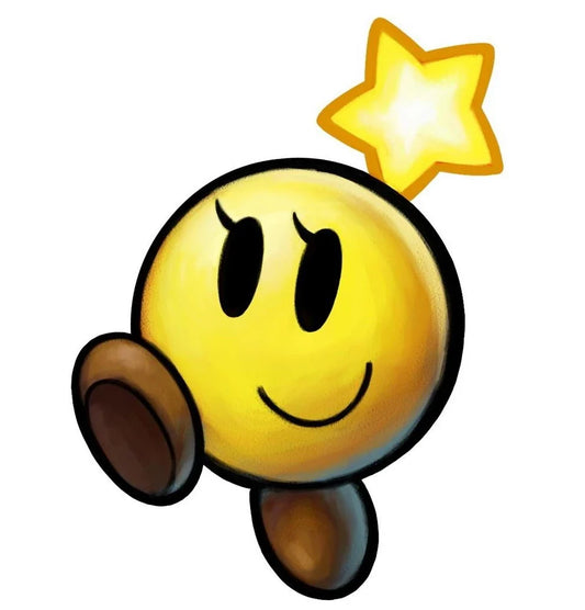 Étoile d'or (Starlow) : la mascotte de Mario & Luigi
