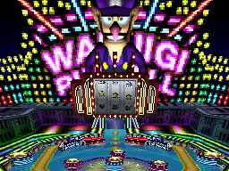Flipper Waluigi, circuit de Mario Kart DS