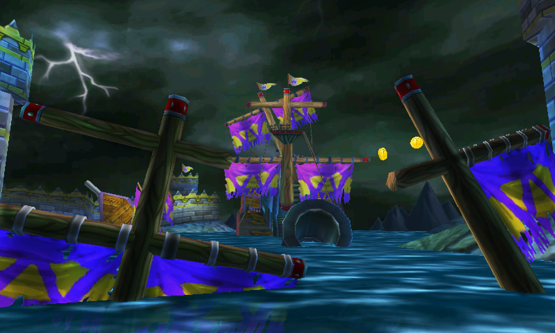Galion de Wario, circuit de Mario Kart 7