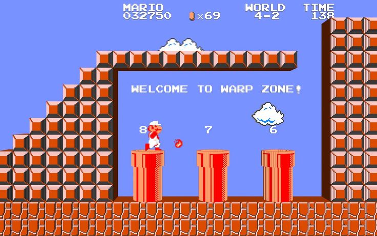 Warp Zone : le raccourci culte de Super Mario Bros.