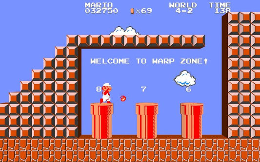 Warp Zone : le raccourci culte de Super Mario Bros.