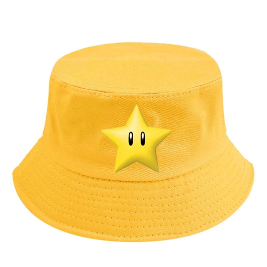 Chapeau Bob Mario - Super Etoile Jaune