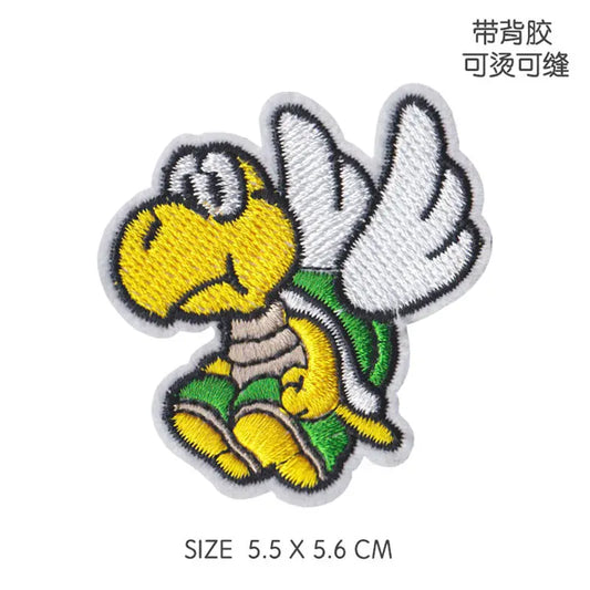 Écusson Mario - Koopa Paratroopa