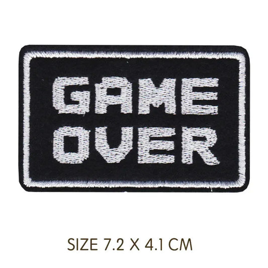 Écusson Mario - Game Over