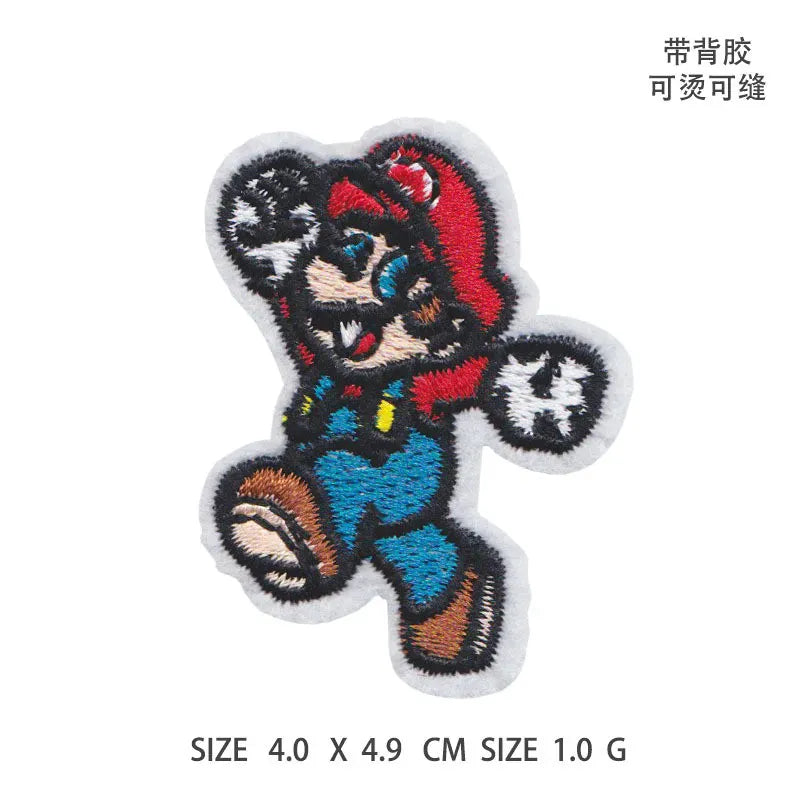 Écusson Mario - Mario en Course