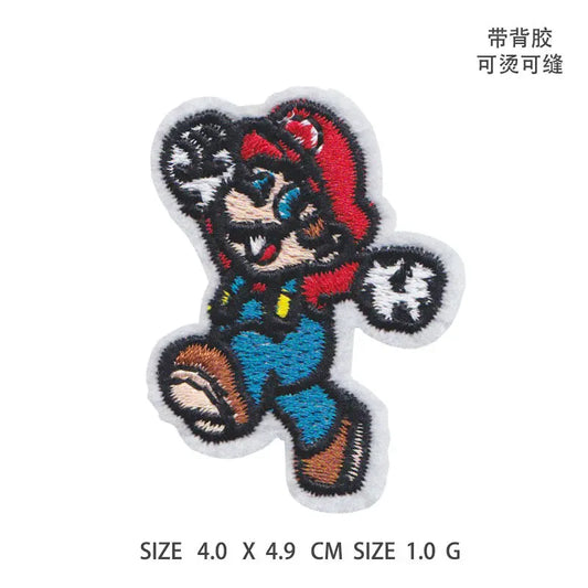 Écusson Mario - Mario en Course