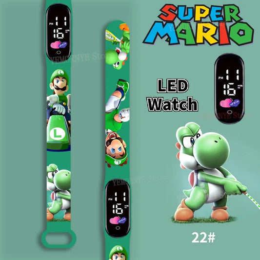 Montre Digitale Mario - Yoshi