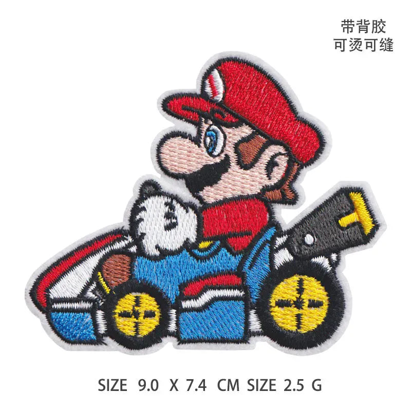 Écusson Mario - Mario Kart