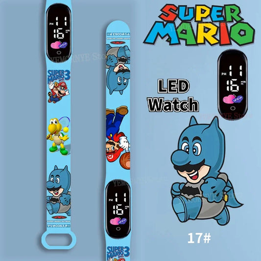 Montre Digitale Mario - Déguisé en Batman
