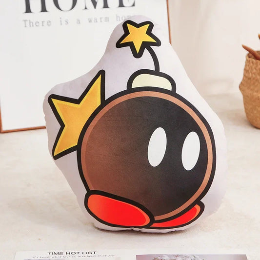 Coussin Mario - Bombe "Bob-omb"