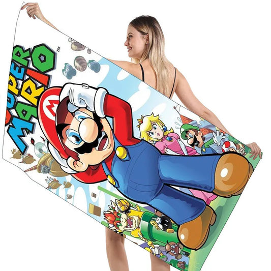Serviette de Plage Super Mario