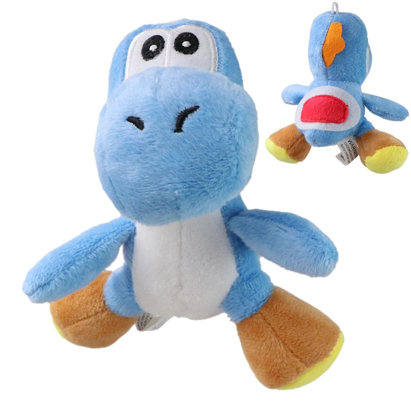 Peluche Mario - Yoshi Bleu - 10cm