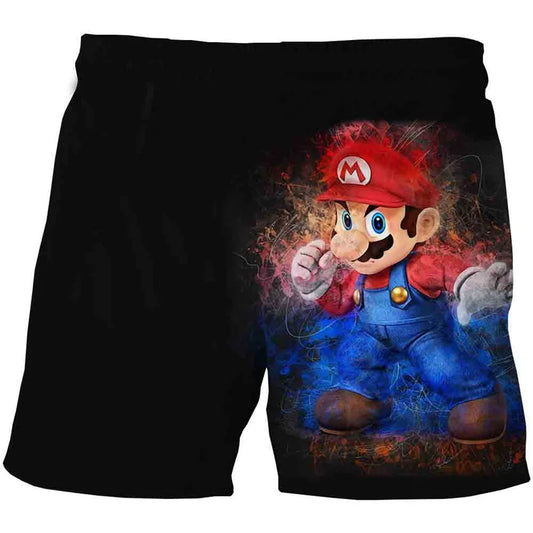 Short Super Mario Noir