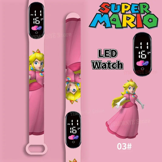 Montre Digitale Mario Rose - Princesse Peach