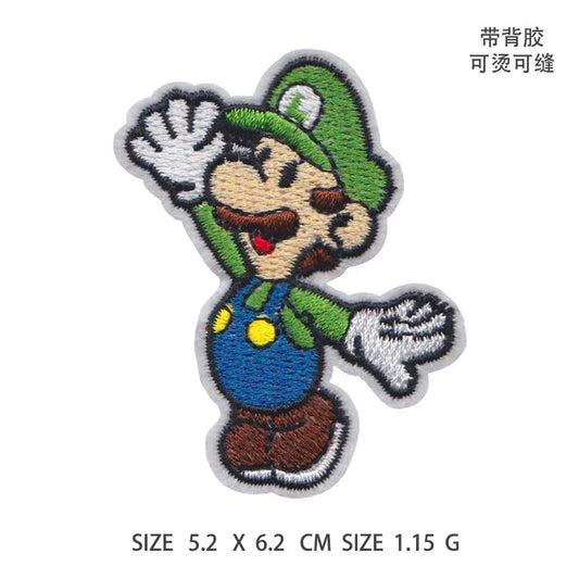 Écusson Mario - Luigi