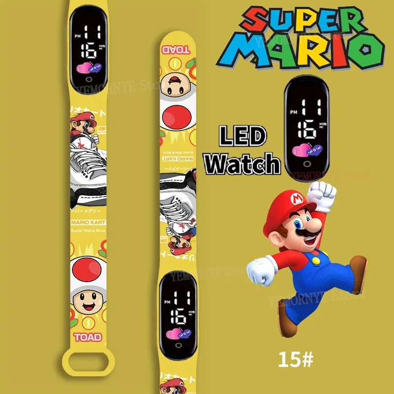 Montre Digitale Mario - Toad