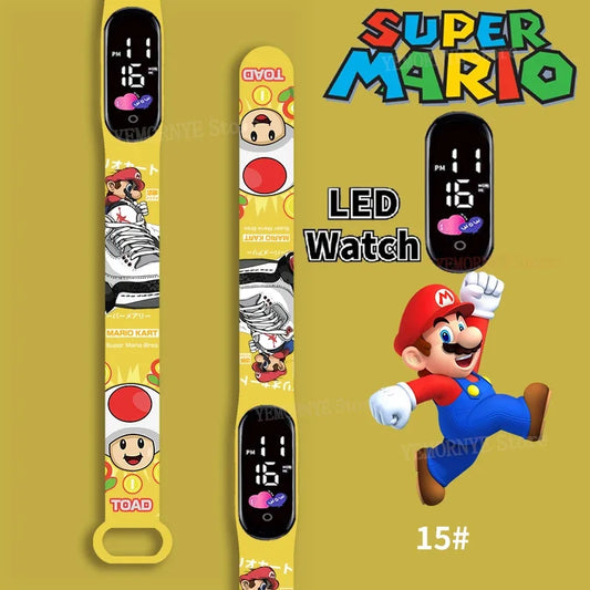 Montre Digitale Mario - Toad