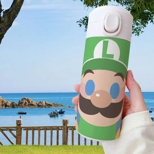 Gourde Isotherme Mario - Visage de Luigi