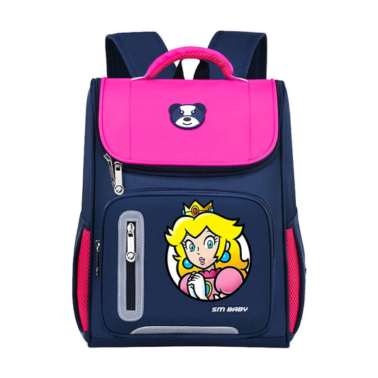 Cartable Mario Rose - Princesse Peach