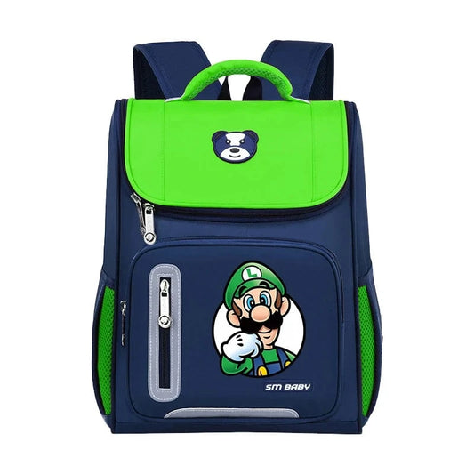Cartable Mario Vert - Luigi