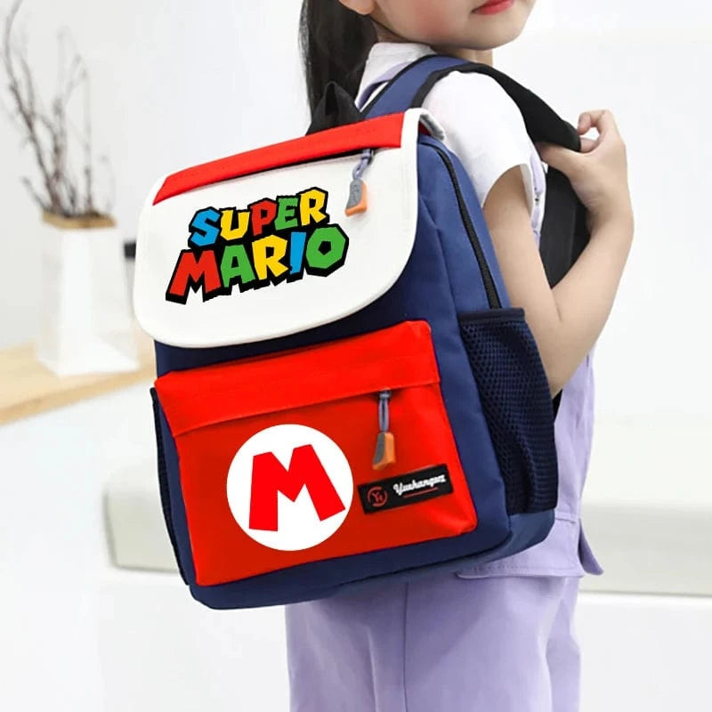 Cartable Super Mario - "L" de Waluigi