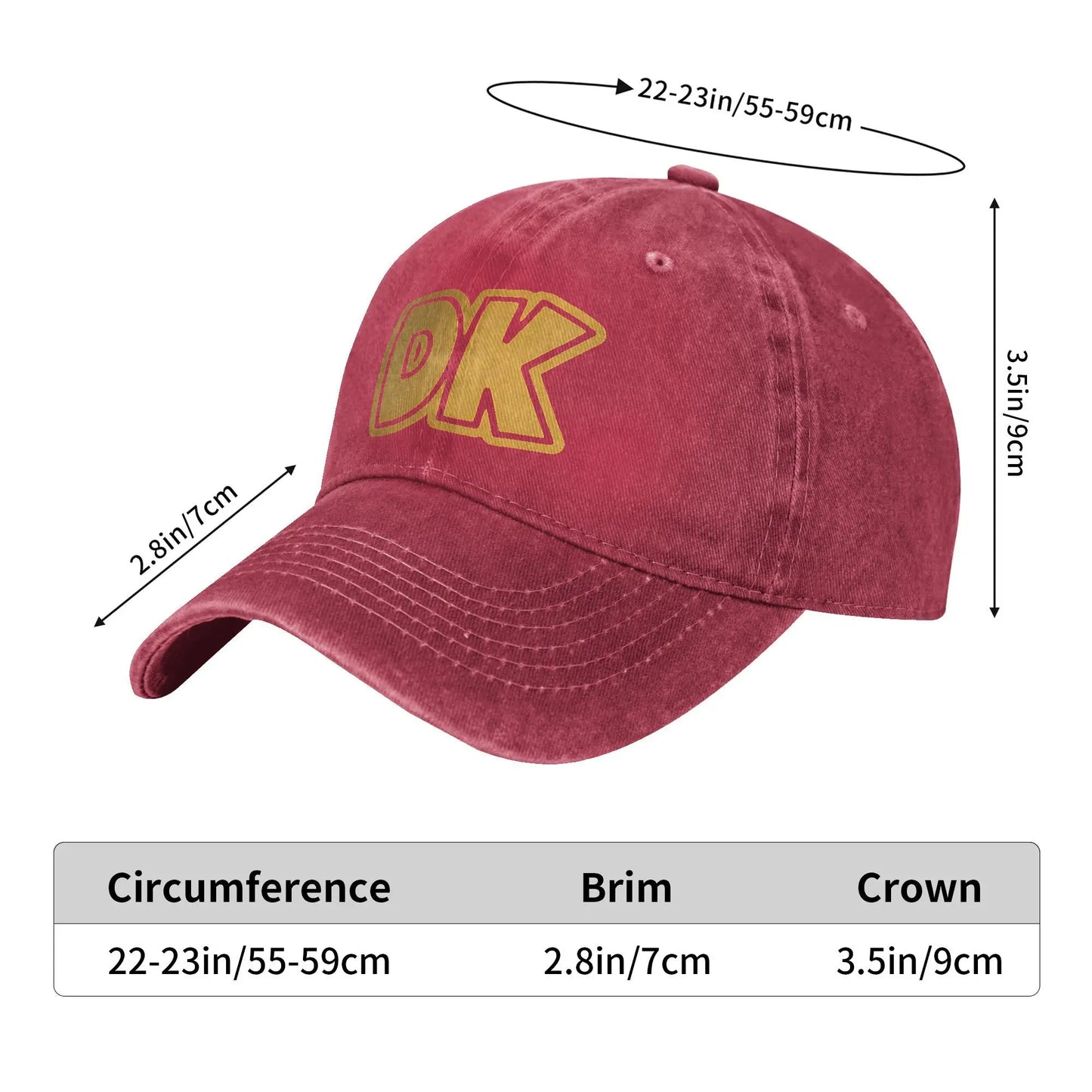 Casquette Mario - Logo DK Vintage
