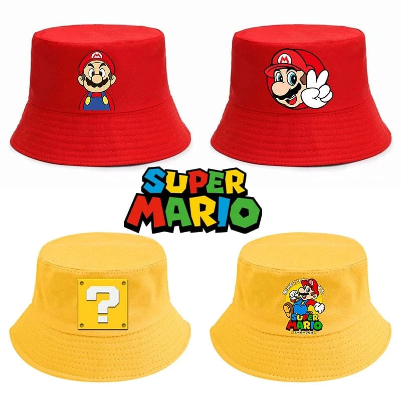 Chapeau Bob Mario - Super Etoile Jaune