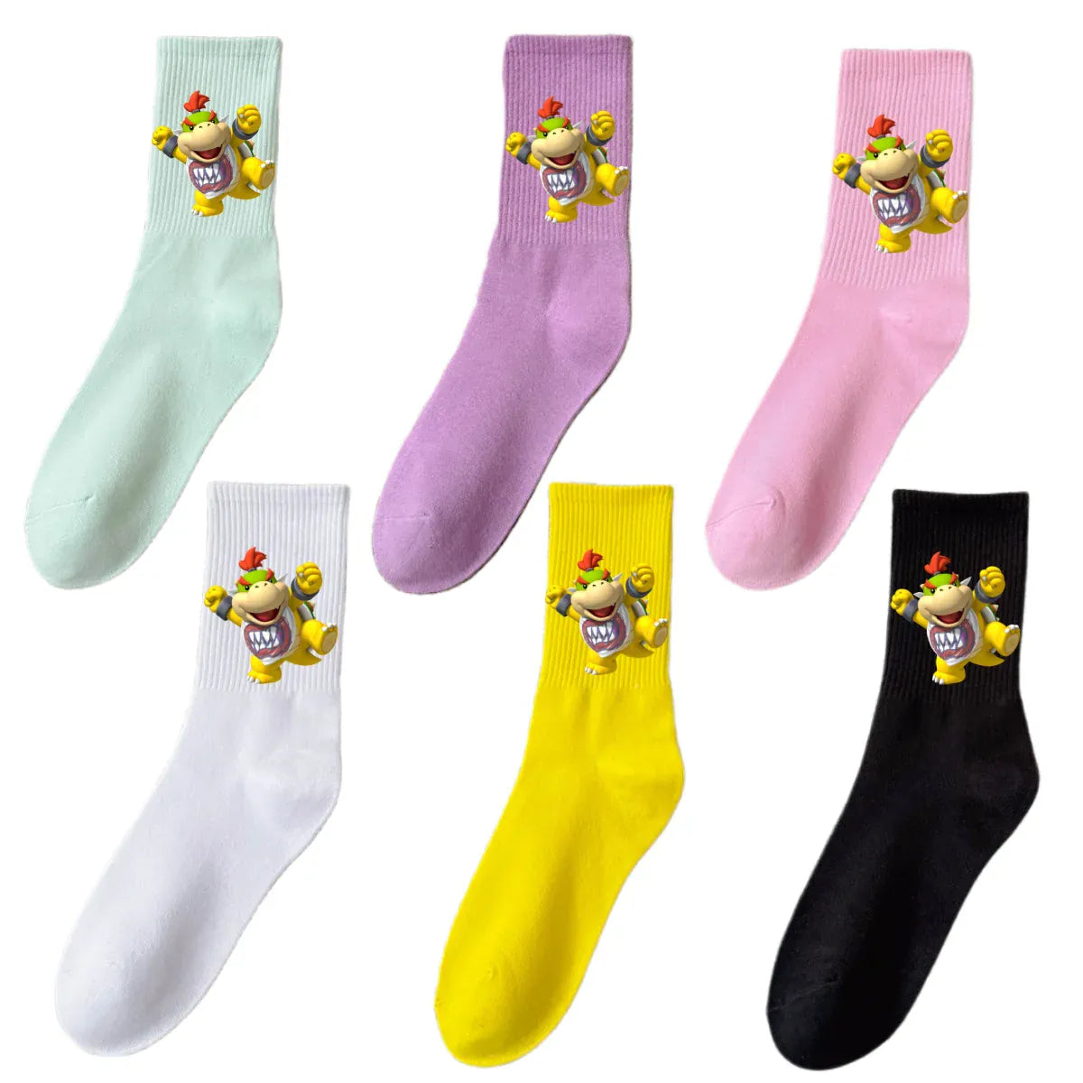 Chaussette Mario - Bowser Jr