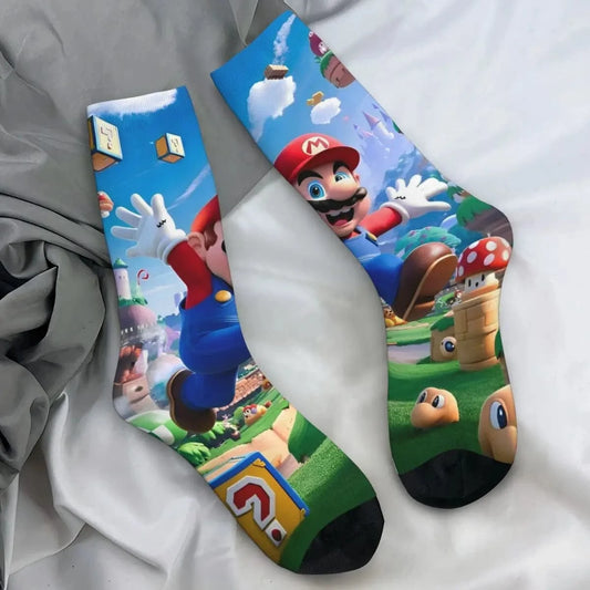 Chaussette Mario - Royaume Champignon
