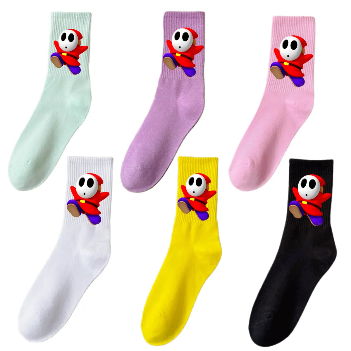 Chaussette Mario - Shy Guy