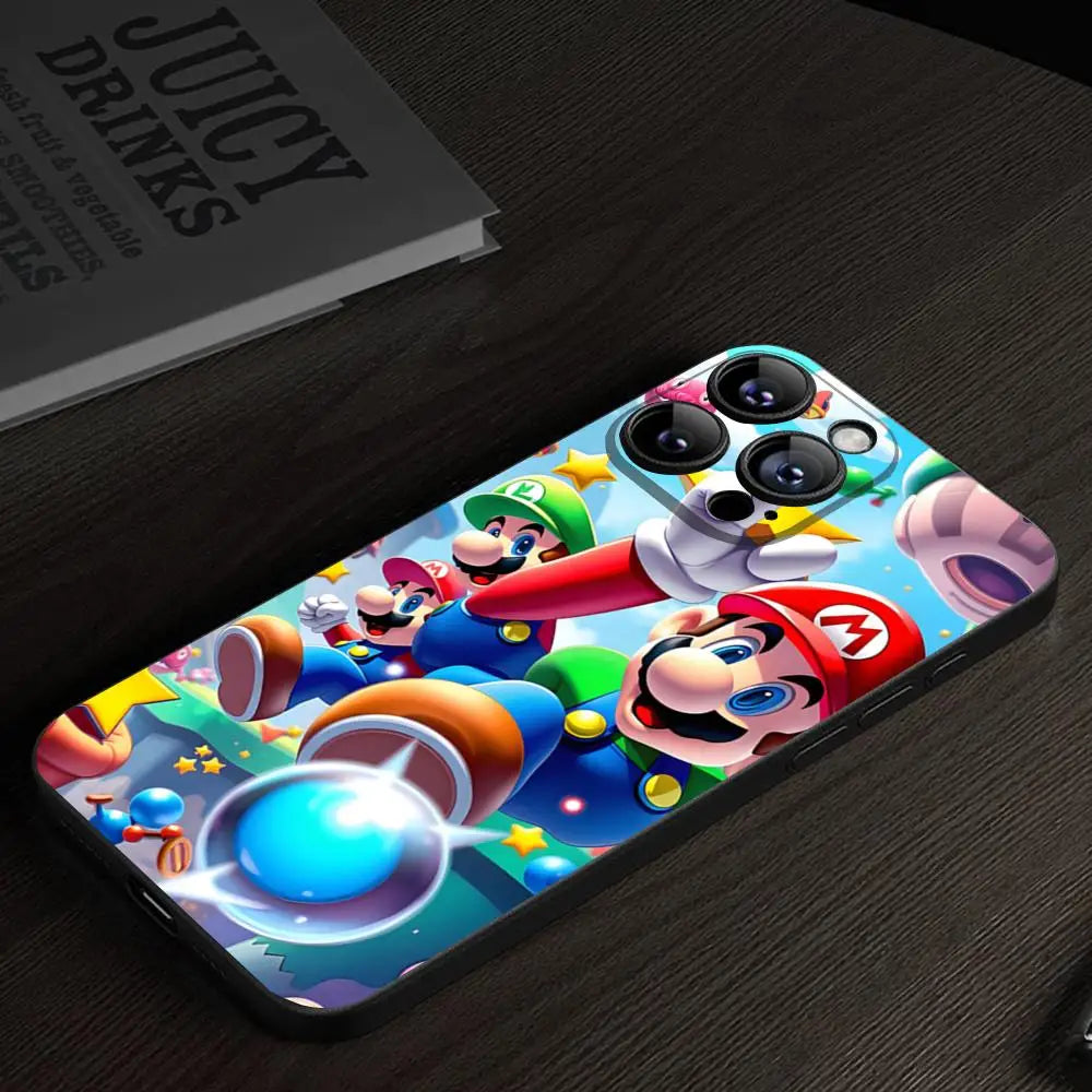 Coque iPhone Mario Galaxy - Mario et le Luma