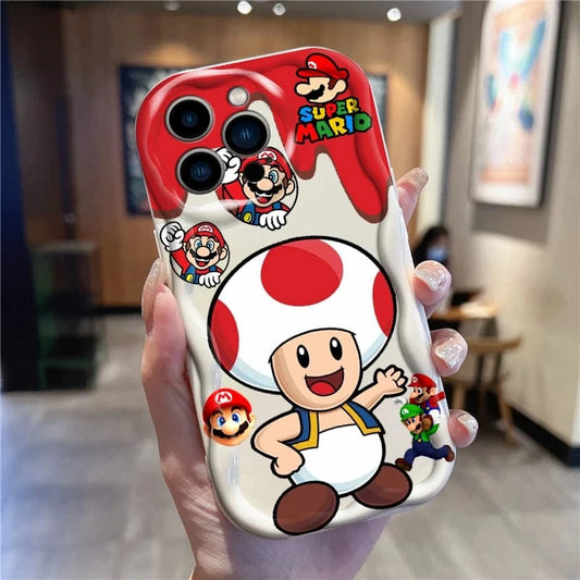 Coque iPhone Mario - Toad