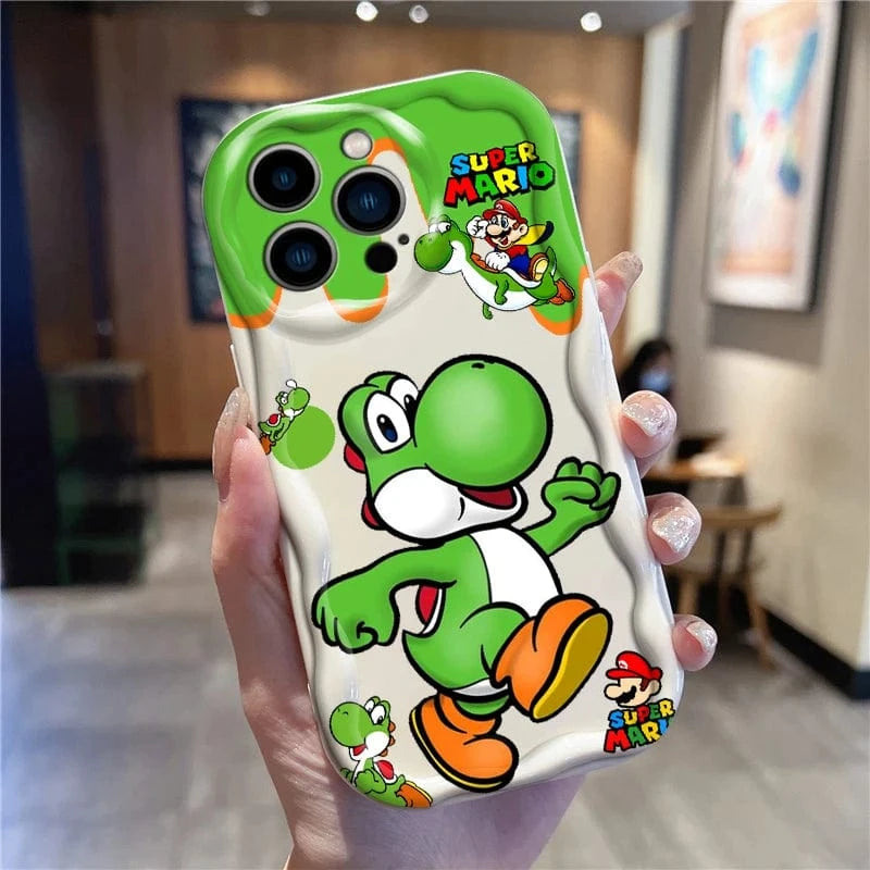 Coque iPhone Mario - Yoshi