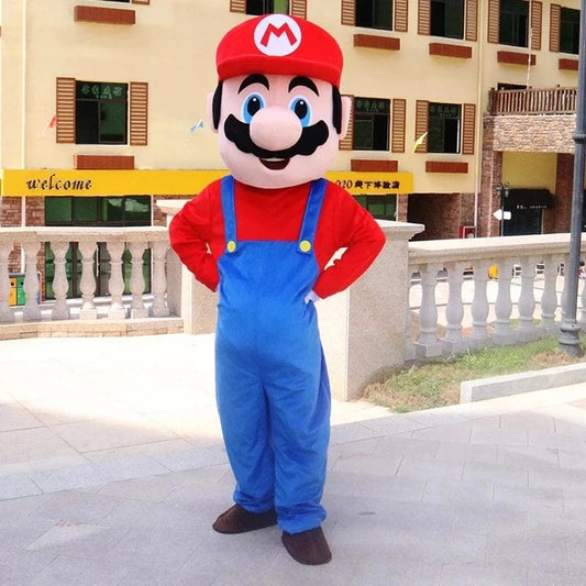 Cosplay Costume Mascotte Rouge Super Mario