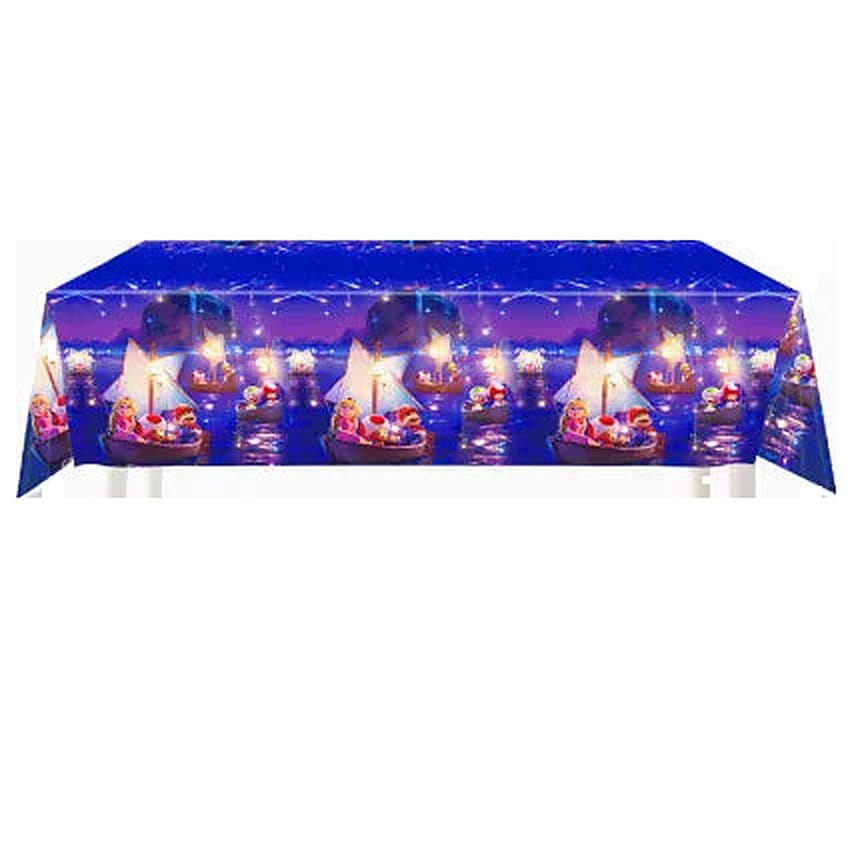 Décoration Anniversaire Mario - Nappe de Table