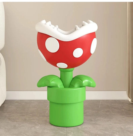 Décoration Mario pour Maison - en Forme de Plante Piranha