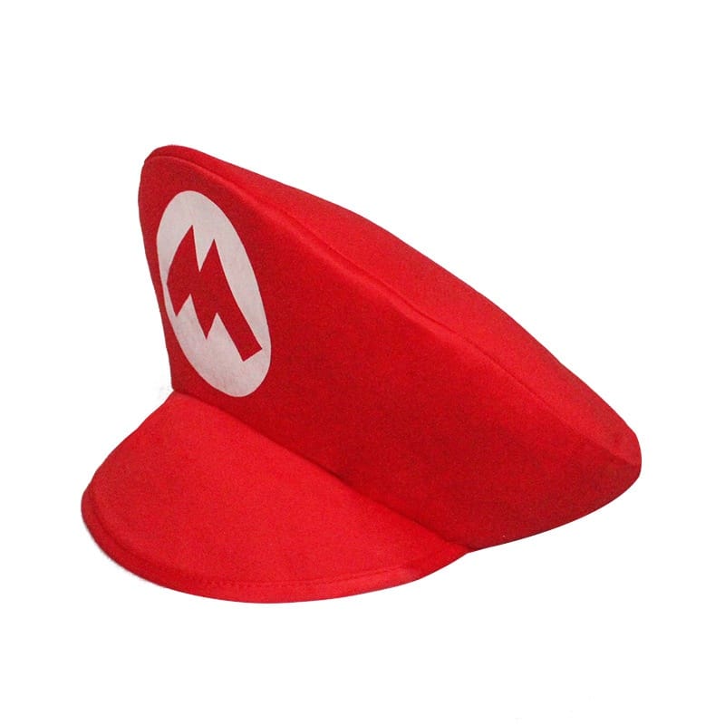 Déguisement Mario - Casquettes de Mario et Luigi avec Moustache
