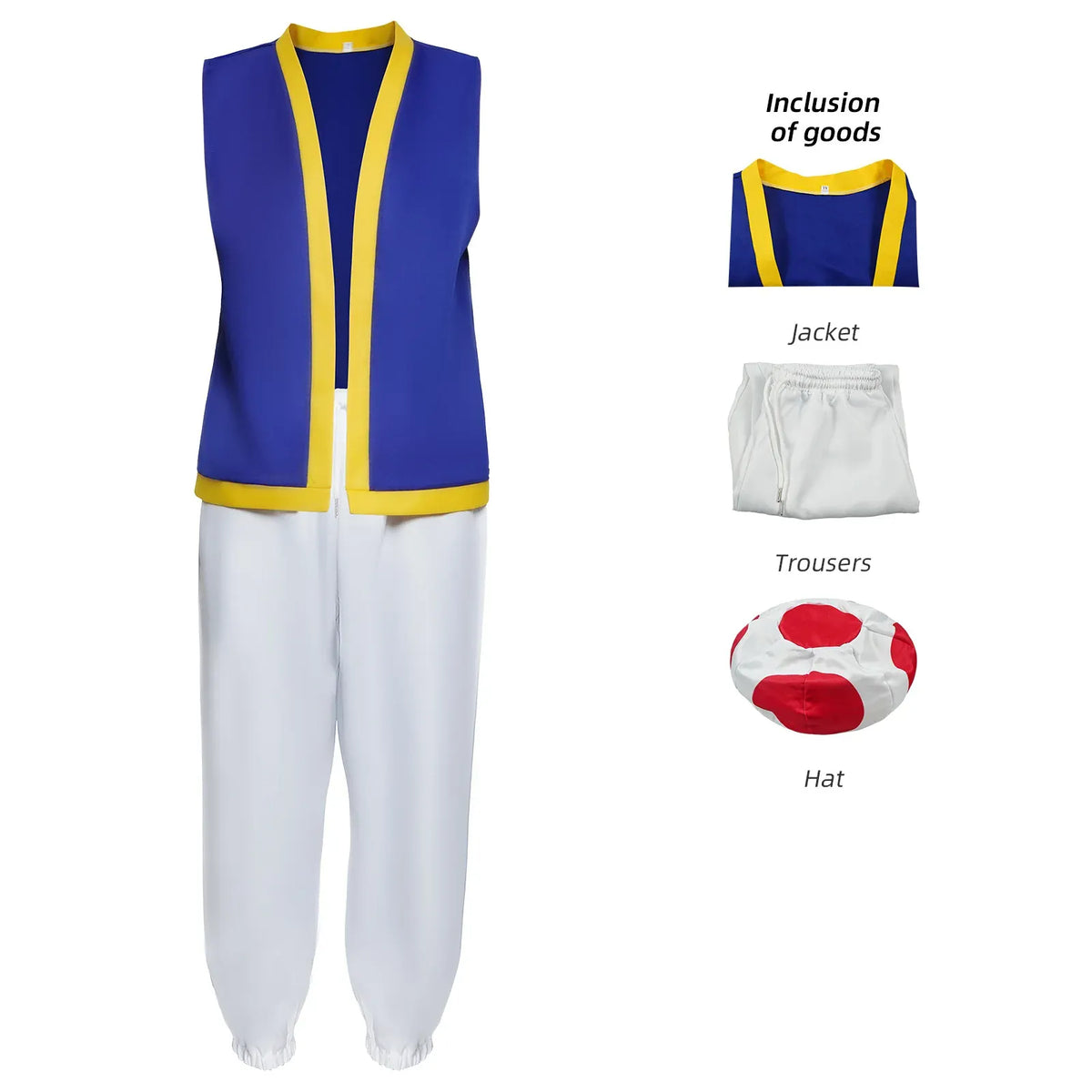 Déguisement Mario - Cosplay Toad