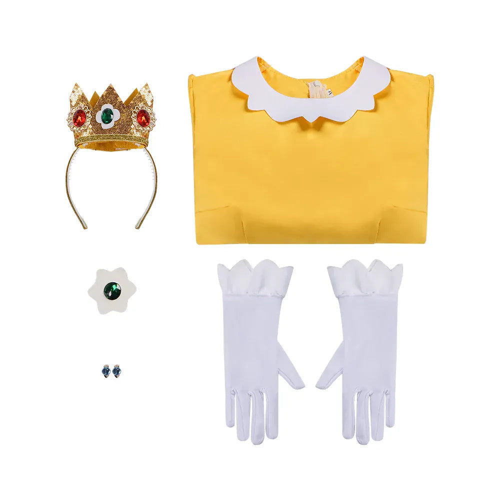 Déguisement Mario - Kit Complet Princesse Daisy