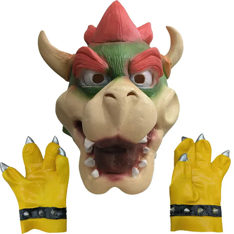 Déguisement Mario - Masque et Gants de Bowser