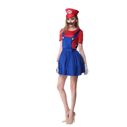 Déguisement Mario pour Femme