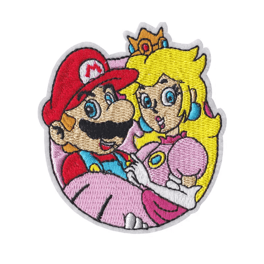 Écusson Mario - Mario et Peach