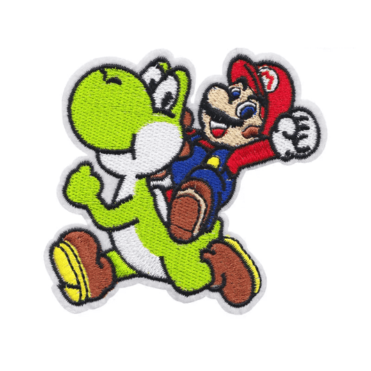 Écusson Mario - Mario et Yoshi