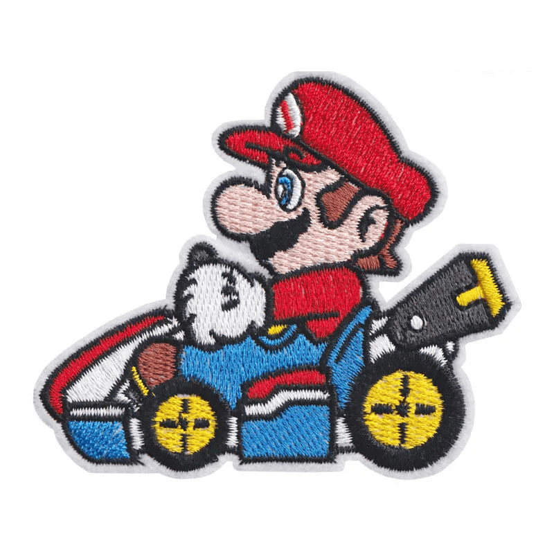 Écusson Mario - Mario Kart