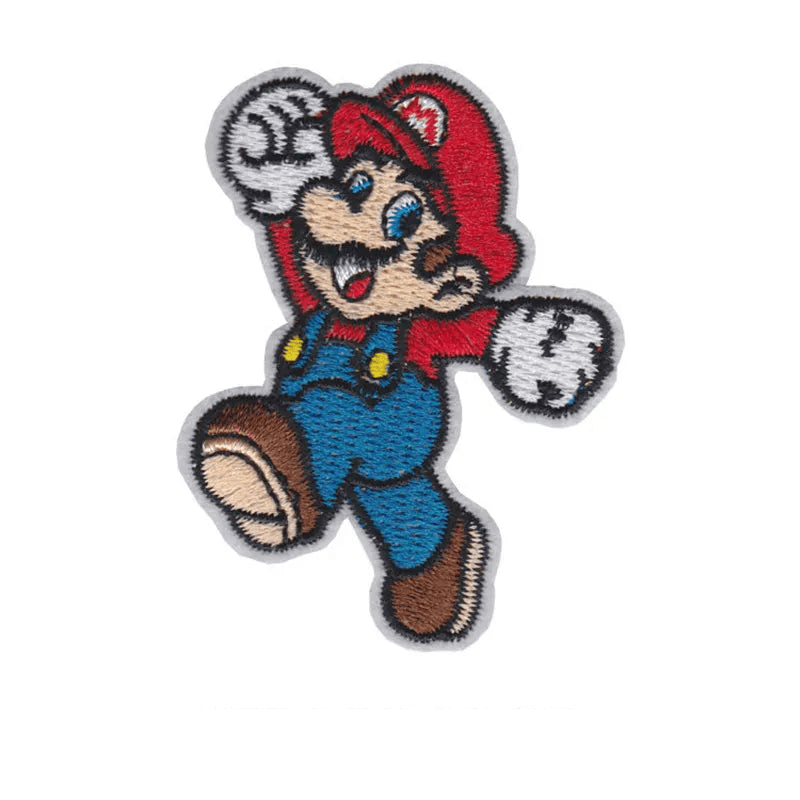 Écusson Mario - Mario Saut