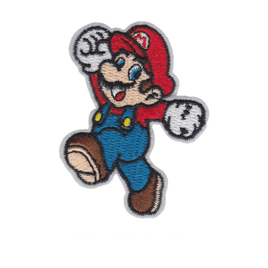 Écusson Mario - Mario Saut