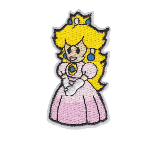 Écusson Mario - Princesse Peach